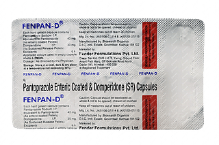 Fenpan D 40/30 MG Capsule Sr 10