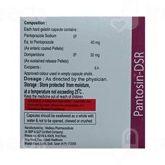 Pantosin Dsr 30/40 MG Capsule Sr 10