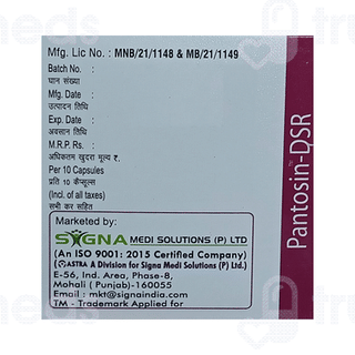 Pantosin Dsr 30/40 MG Capsule Sr 10