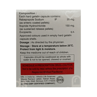 Acivictor It 20/150 MG Capsule Sr 10