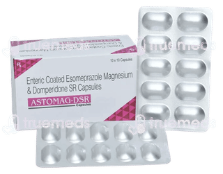 Astomag D 30/40 MG Capsule Sr 10