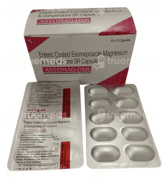 Astomag D 30/40 MG Capsule Sr 10