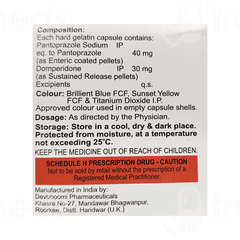 Belpan D 30/40 MG Capsule Sr 10 Belpan D 30/40 MG Capsule Sr 10