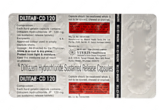 Diltitab Cd 120 Capsule 10