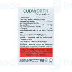 Cudworth 30/20 Mg Capsule Sr 10