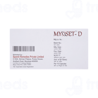 Myoset D Capsule 10