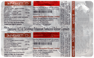Myoset D Capsule 10