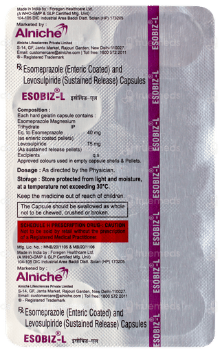 Esobiz L Capsule 10