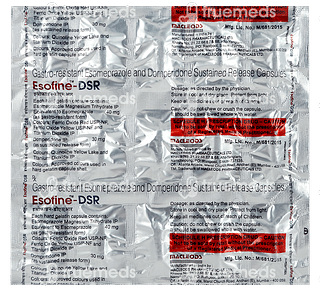 Esofine Dsr 30/40 MG Capsule 15