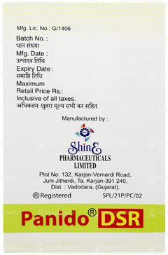 Panido Dsr Capsule 15 Panido Dsr Capsule 15