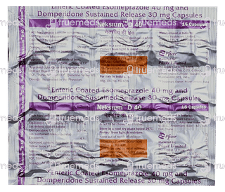 Neksium D 40/30 MG Capsule Sr 15