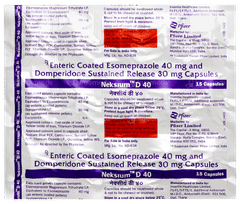 Neksium D 40 Capsule 15 Neksium D 40 Capsule 15