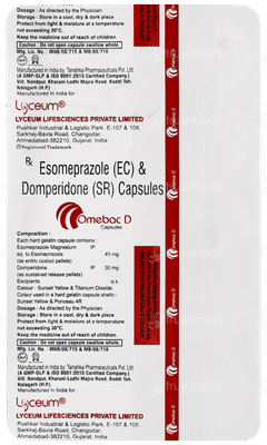Omebac D Capsule 10