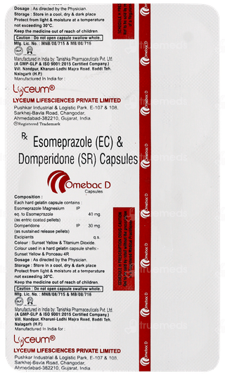 Omebac D Capsule 10