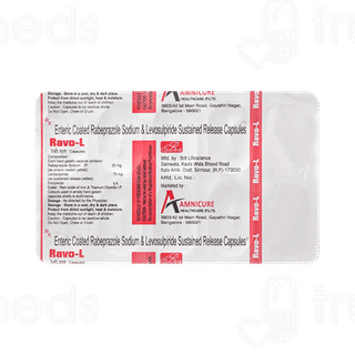 Ravo L 75/20 MG Capsule 10