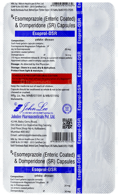 Esoprol Dsr Capsule 10