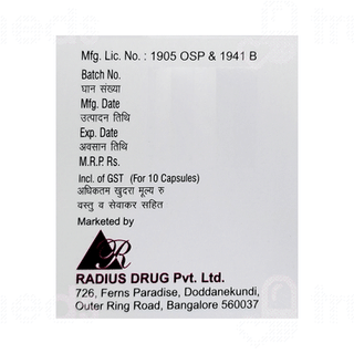 Sooth D 30/20mg Capsule 10