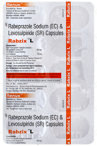 Rabzix L Capsule 10