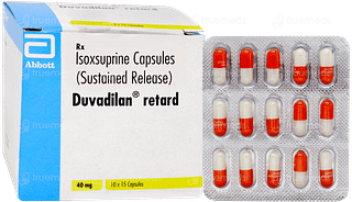 Duvadilan Retard 40mg Capsule 15