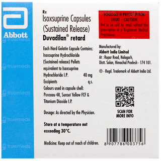 Duvadilan Retard Capsule 15