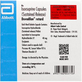 Duvadilan Retard Capsule 15