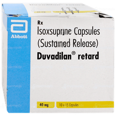 Duvadilan Retard Capsule 15 Duvadilan Retard Capsule 15