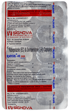 Rabsig 40 Dsr Capsule 10 Rabsig 40 Dsr Capsule 10