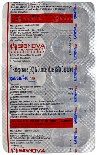 Rabsig 40 Dsr Capsule 10