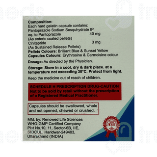 Cintoshel Pr Capsule 10