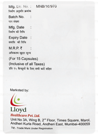 Rabezox D Capsule 15