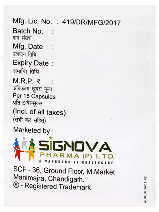 Rabsig 40 Dsr Capsule 15