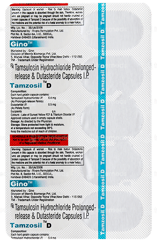 Tamzosil D Capsule 10