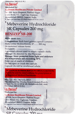 Benizep Sr 200 Capsule 10 Benizep Sr 200 Capsule 10