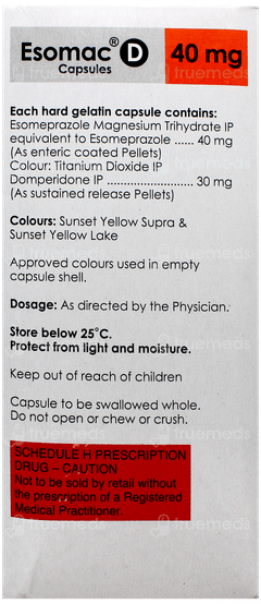 Esomac D 40 Capsule 15