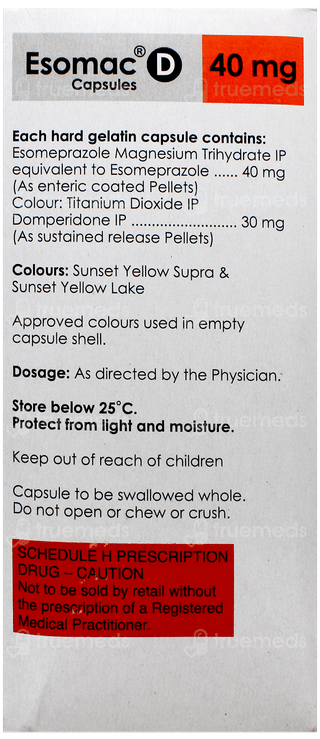 Esomac D 40 Capsule 15