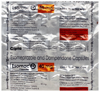 Esomac D 40 Capsule 15
