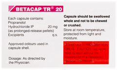Betacap Tr 20 Capsule 10 Betacap Tr 20 Capsule 10