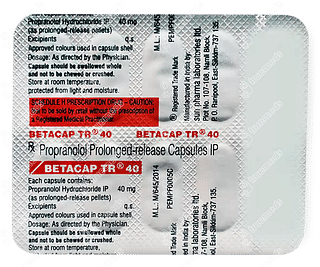 Betacap Tr 40 Capsule 10