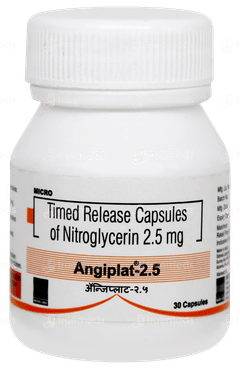 Angiplat 2.5 Capsule 30