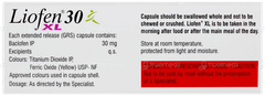 Liofen Xl 30 Capsule 10 Liofen Xl 30 Capsule 10