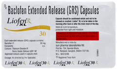 Liofen Xl 30 Capsule 10 Liofen Xl 30 Capsule 10