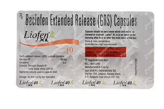 Liofen Xl 40 MG Capsule Xl 10