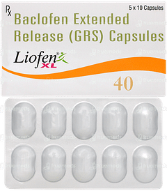 Liofen Xl 40 Capsule 10