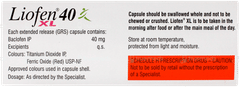 Liofen Xl 40 Capsule 10