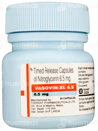 Vasovin Xl 6.5 Mg Capsule 25