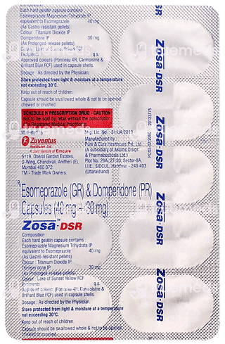 Zosa Dsr Capsules 10