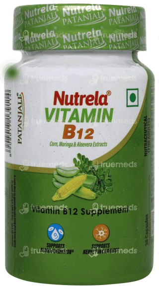 Patanjali Nutrela Vitamin B12 Capsule 30