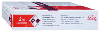Humalog Mix50 Cartridges 3Ml Pack Of 5 Injections