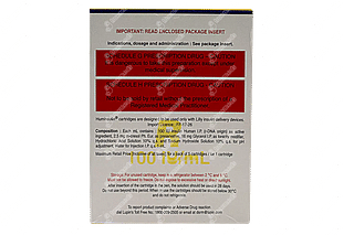 Huminsulin R 100iu Cartridges 3ml Pack Of 5 Injections