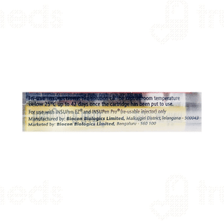 Insugen R Refil 100 IU Cartridge 3 ML